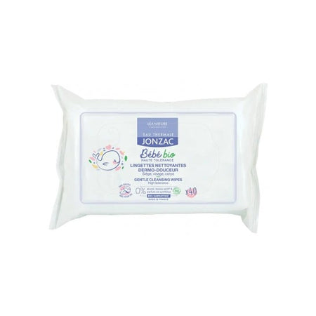 Jonzac Bébé Bio Lingettes Nettoyantes Dermo-Douceur (40 unités)