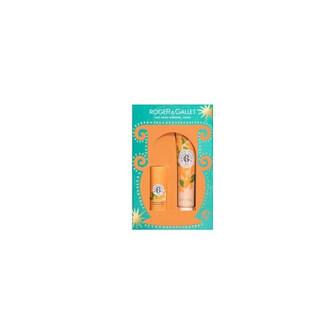 Roger&Gallet Néroli Duo Gift Set, Lip Balm and Hand Cream 30ml