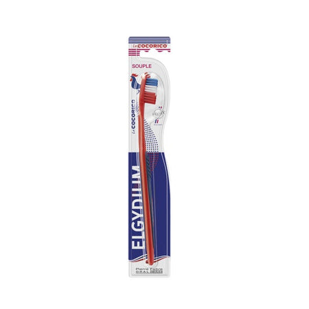 Elgydium La Cocorico Brosse à Dents Française Souple 1 Unité