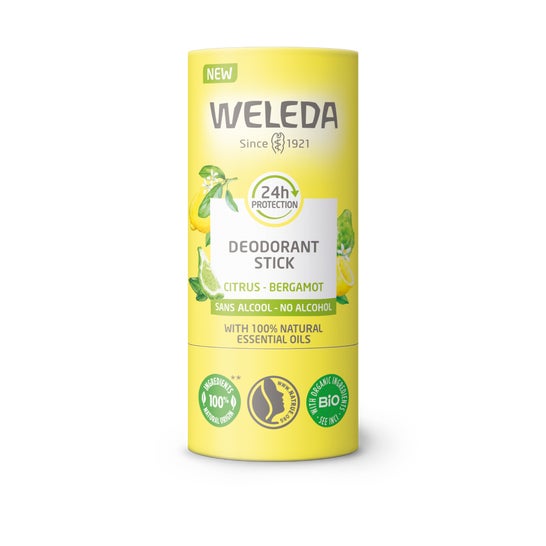 Weleda Déodorant Stick Citrus Bergamote 50g