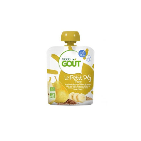 Good Goût The Little Breakfast Pouch Pear +6m Organic 70g