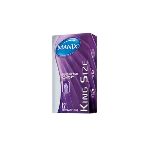 Manix Préservatifs King Size Max 12 pièces