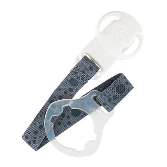 Twistshake Attache-sucette Gris (1 pièce)