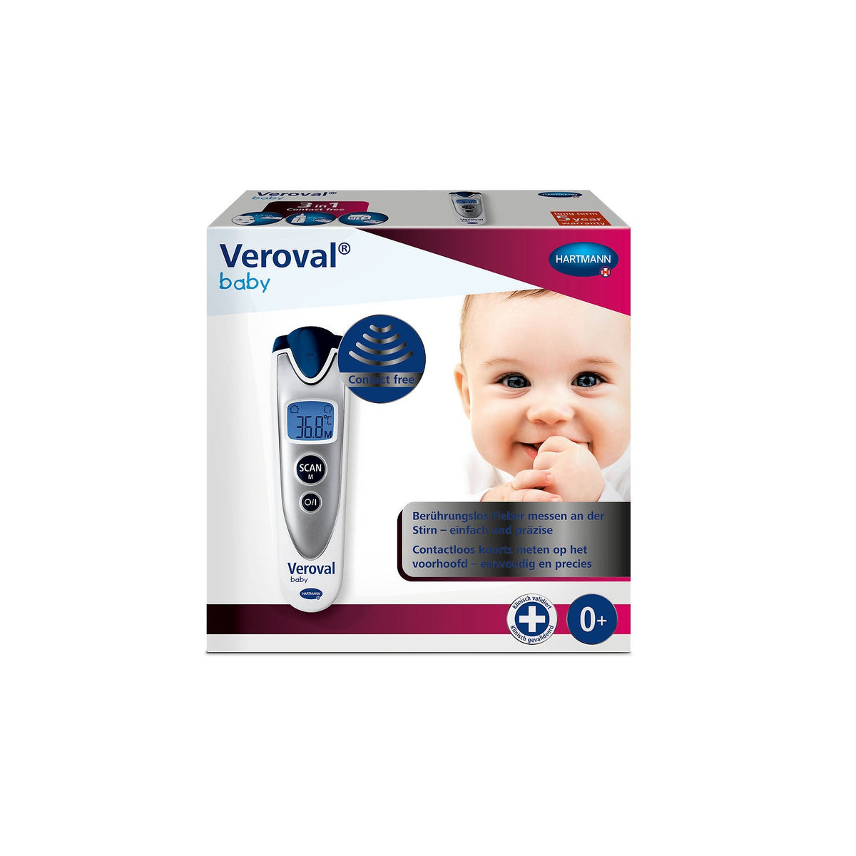 Veroval Thermomètre infrarouge bébé
