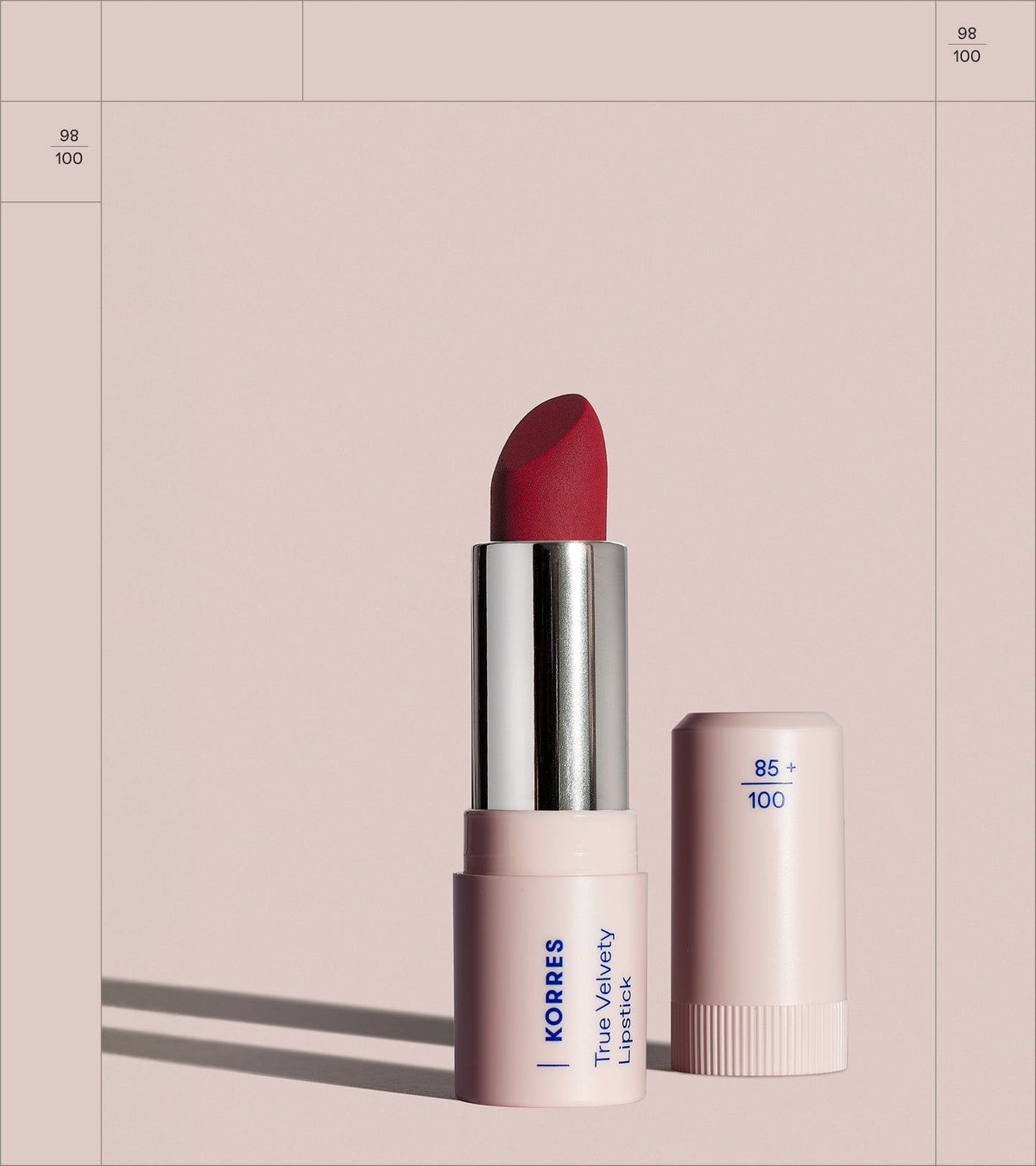 KORRES True Velvety rouge à lèvres Vivid Red 55