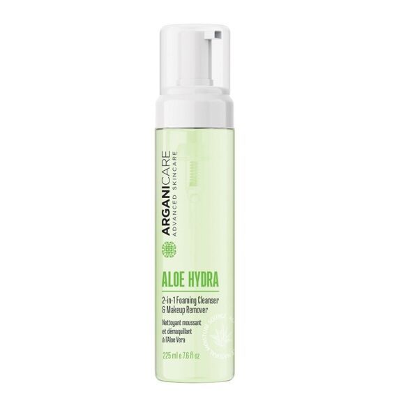 Arganicare Lotion moussante démaquillante pour le visage (225 ml)