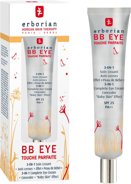 Erborian Korean Skin Therapy Paris Seoul BB Eye Touche Parfaite 3in1 — 15 ml
