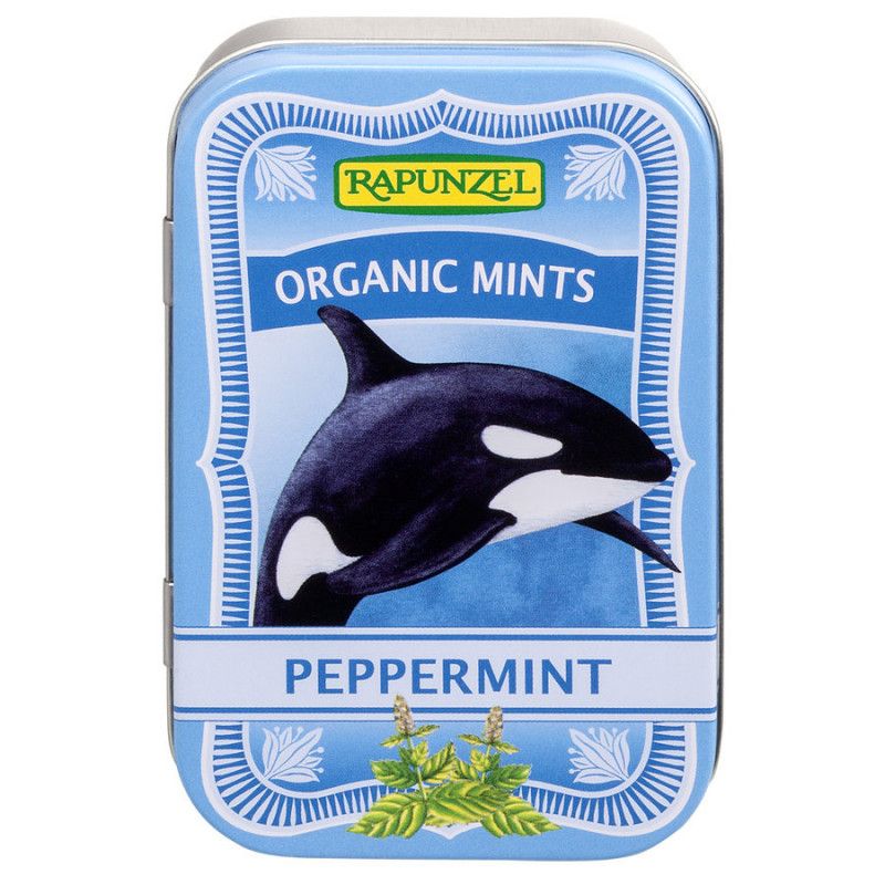 Rapunzel Bonbons à la menthe poivrée bio (50 g)