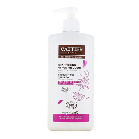 Cattier shampooing usage fréquent sans sulfates (500 ml)
