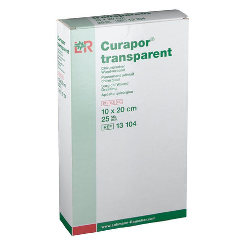 Curapor® transparent 10 cm x 20 cm stérile