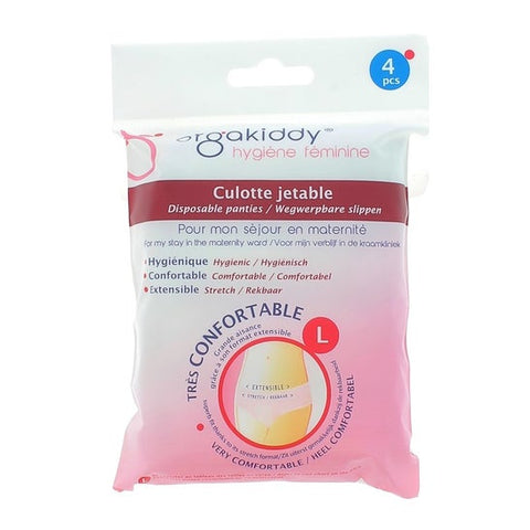 Orgakiddy culotte jetable Tl (sachet de 4)