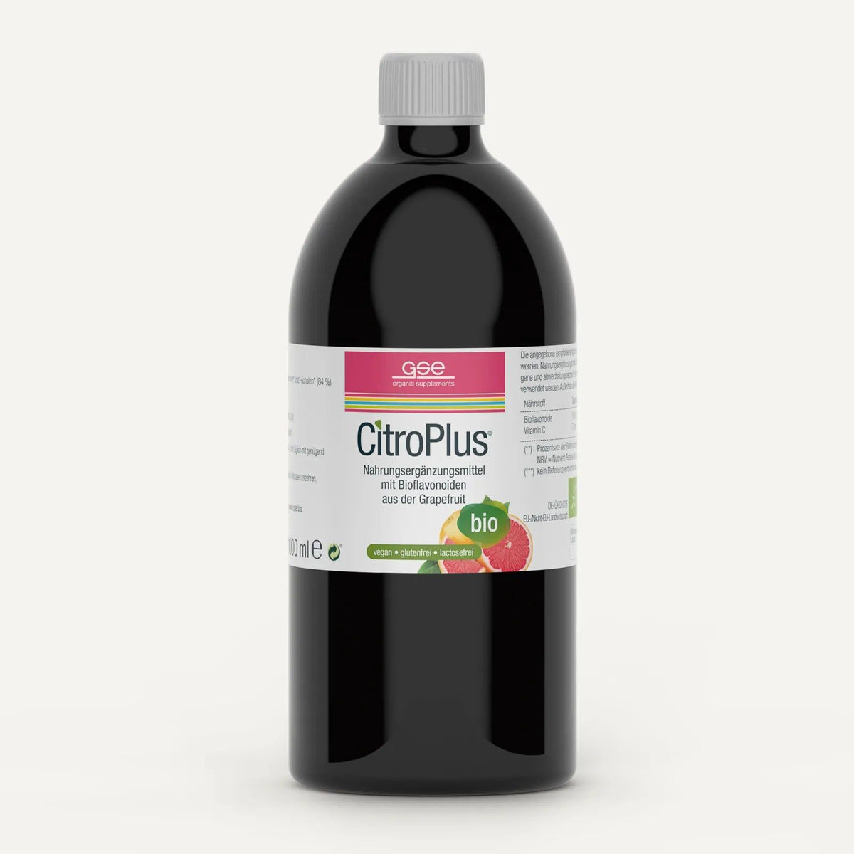 GSE CitroPlus® 800 extrait de pépins de pamplemousse (Bio) (1000 ml)