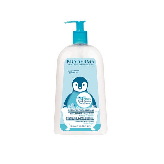 Bioderma Abcderm Cold Cream Crème Lavante 1L