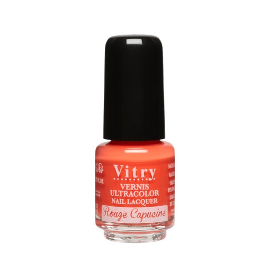 Vitry Vernis à Ongles Rouge Capucine 4ml