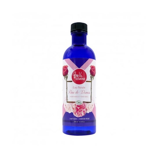 Oemine Belle Eau florale de rose de Damas bio (200 ml)