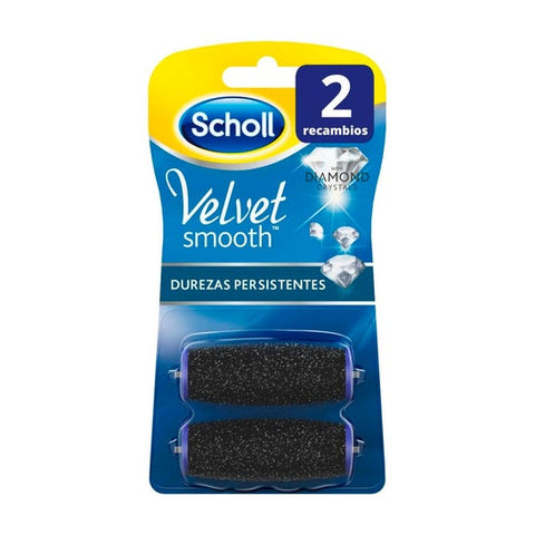 Scholl Velvet Smooth Pedi Extra Coarse Refill Rollers (2 pieces)