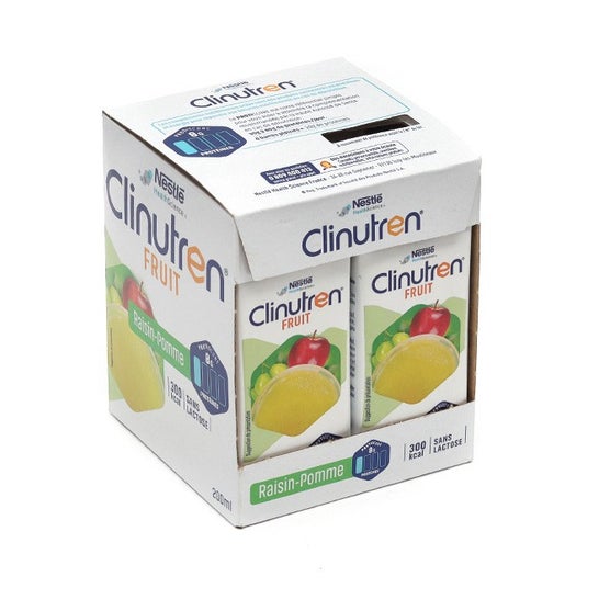 Clinutren Fruit Raisin Pomme (4x200 ml)
