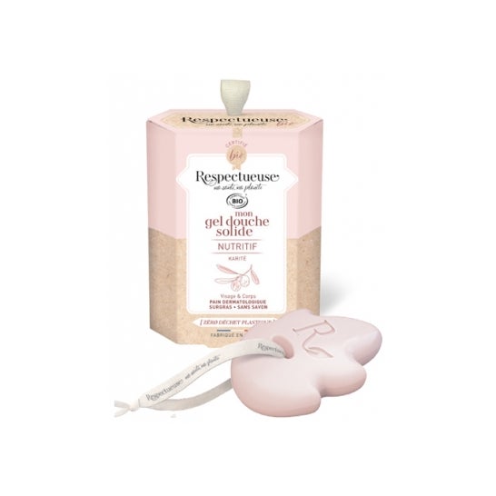 Respectueuse gel douche solide nourrissant (75 g)