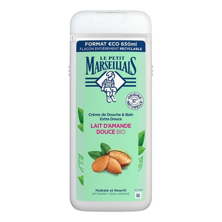 Le Petit Marseillais Gel Douche Lait d'Amandes Bio (650 ml)