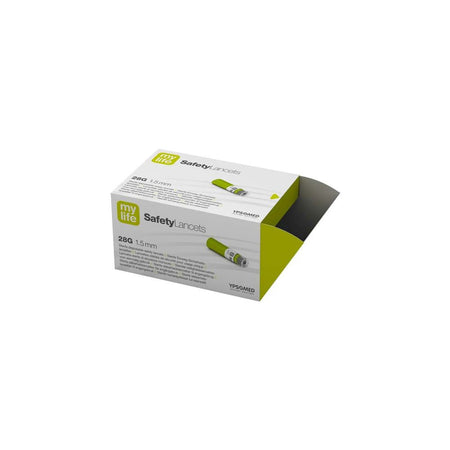 mylife SafetyLancets Comfort lancettes de sécurité 28G 1,5 mm (200 pièces)