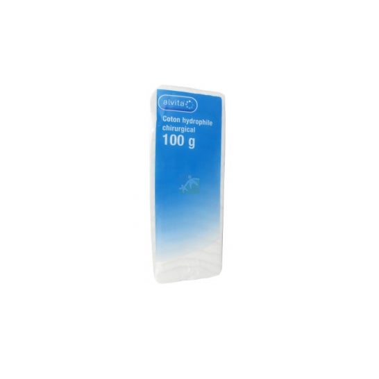Alvita Coton hydrophile chirurgical 100 g