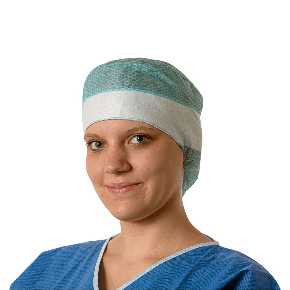 Hartmann Foliodress® Cap Comfort Form Plus charlottes chirurgicales (60 pièces)