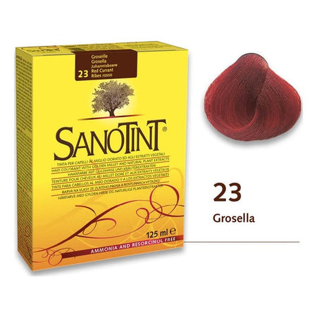 Sanotint Coloration Capillaire Couleur 23 Groseille Rouge 120 ml