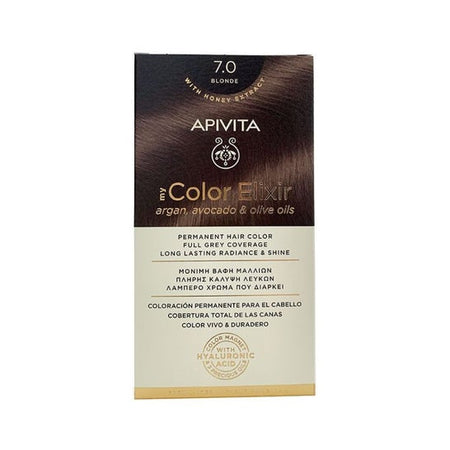 Apivita colorant permanent 7.0 blonde blonde