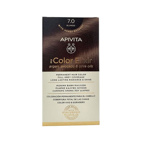 Apivita colorant permanent 7.0 blonde blonde