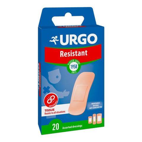 Urgo Resistant assortment 20 plasters