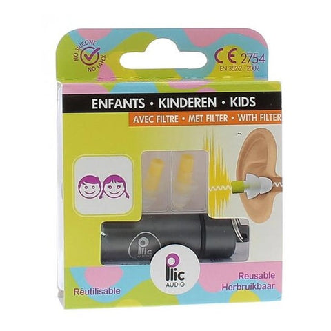 Plic Audio Kids' Filtered Earplugs