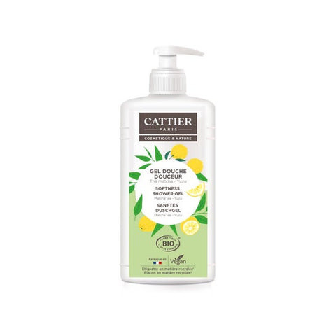 Cattier Gel Douche Douceur Thé Matcha Yuzu 1000ml