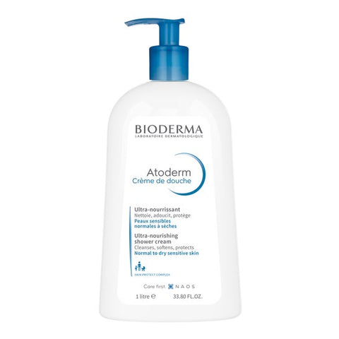 Bioderma Atoderm Crème de douche ultra-nourrissante (1L)