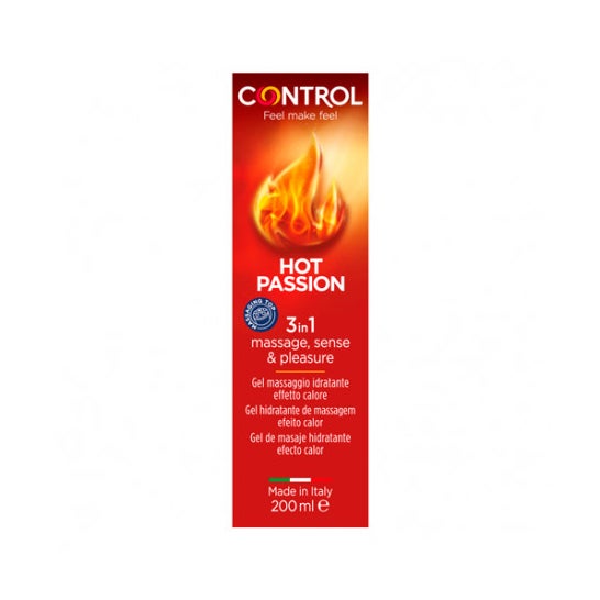 Control Hot Passion gel de massage 3 en 1 (200 ml)