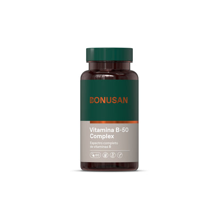 Bonusan Complexe de Vitamine B-50 (60 gélules)