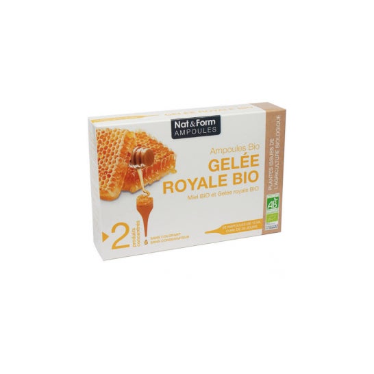 Nat&Form Ampoules Gelée Royale Bio 20x10ml