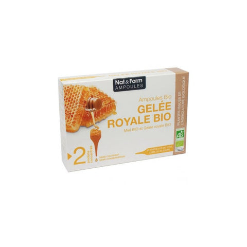 Nat&Form Ampoules Gelée Royale Bio 20x10ml