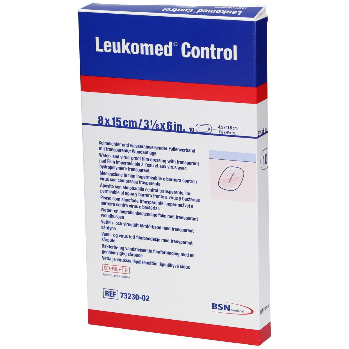 Leukomed® Control pansement film (8 cm x 15 cm)