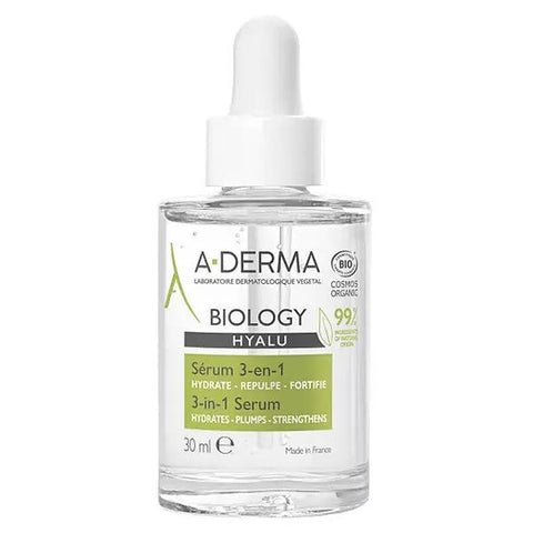 A-Derma Biology Hyalu 3-in-1 Organic Serum 30ml