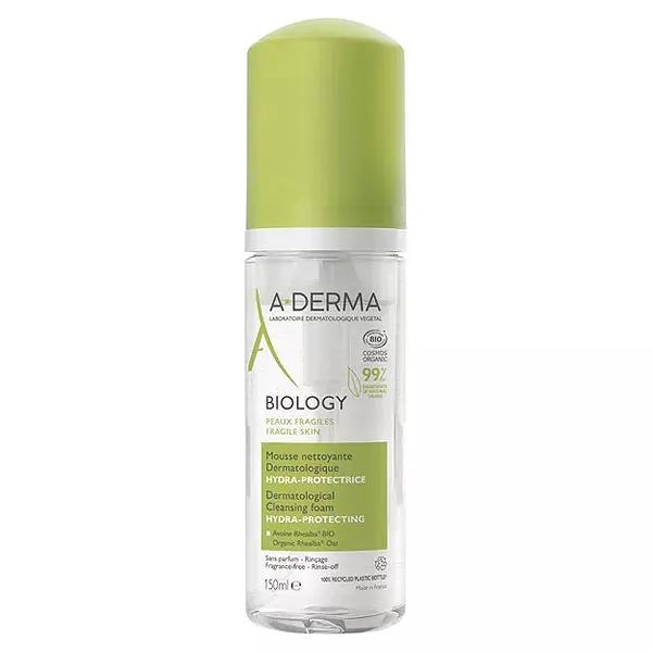 A-Derma Biology Mousse Nettoyante Dermatologique 150ml
