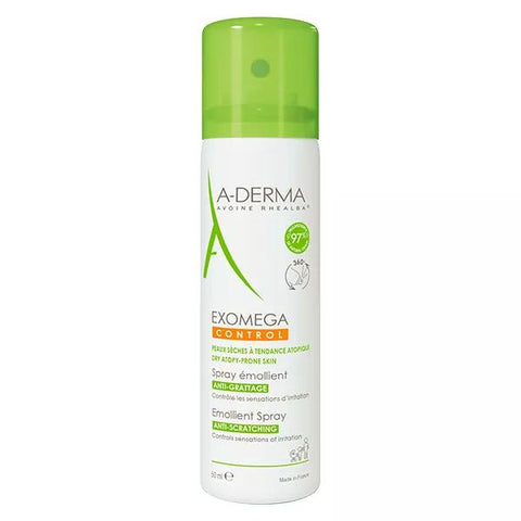 A-Derma Exomega Control Anti-Scratch Emollient Spray 50ml