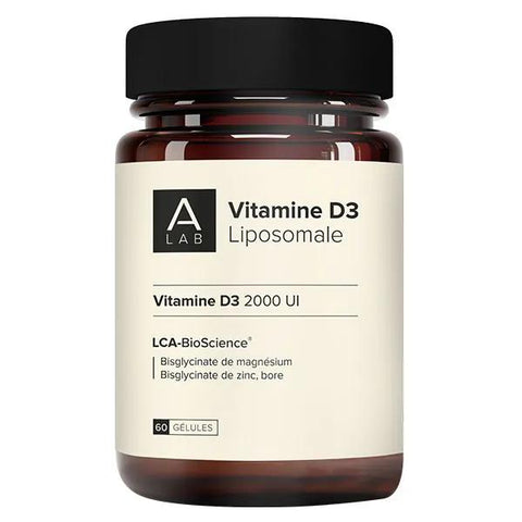 A-Lab Liposomal Vitamin D3 2000 IU - Natural Defenses, Immunity - 60 capsules