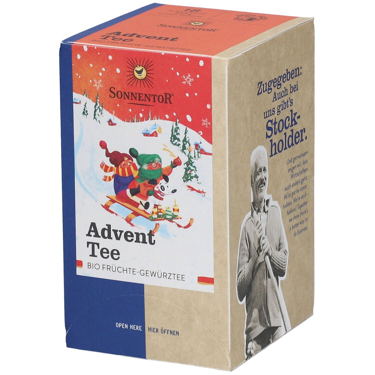 SonnentoR® Thé de l'Avent bio (18 sachets)