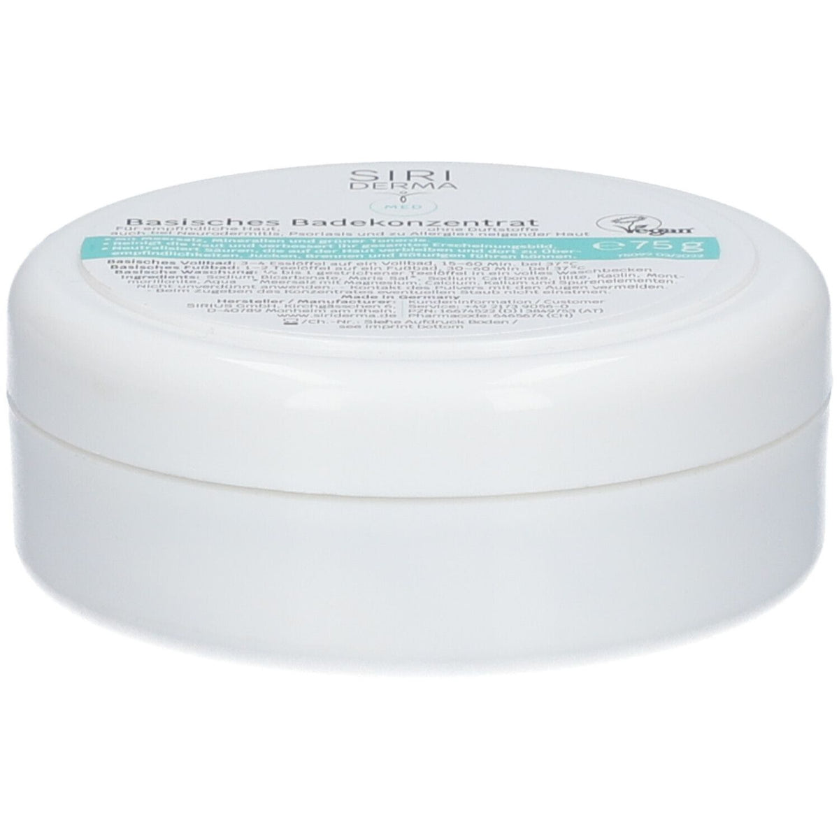 SIRIDERMA concentré de bain basique (75 g)