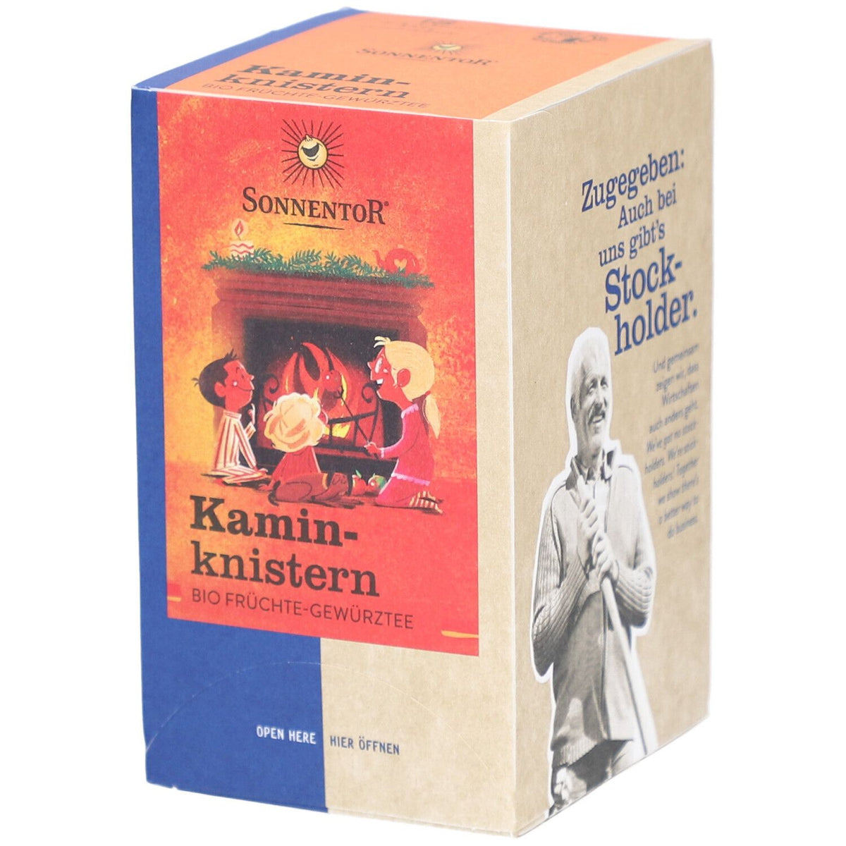 SonnentoR® Kaminknistern thé aux fruits bio (18 pièces)