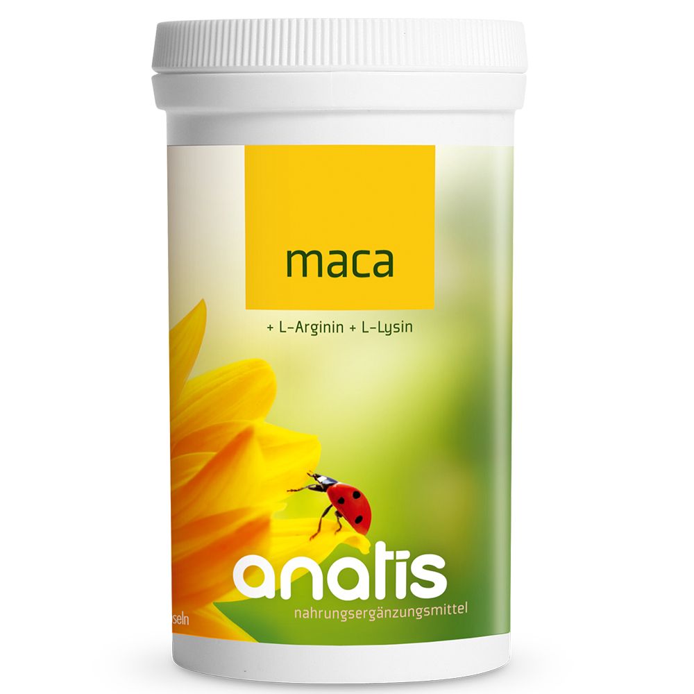anatis Maca + L-Arginin (180 gélules)