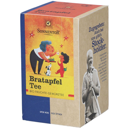 SonnentoR® Thé bio pomme cuite (18 sachets)
