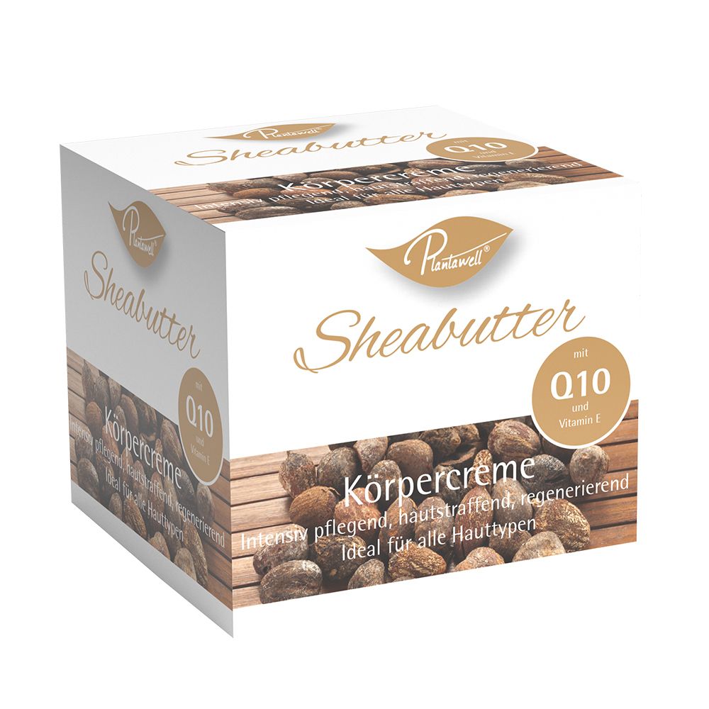 Plantawell crème corporelle au beurre de karité (500 ml)