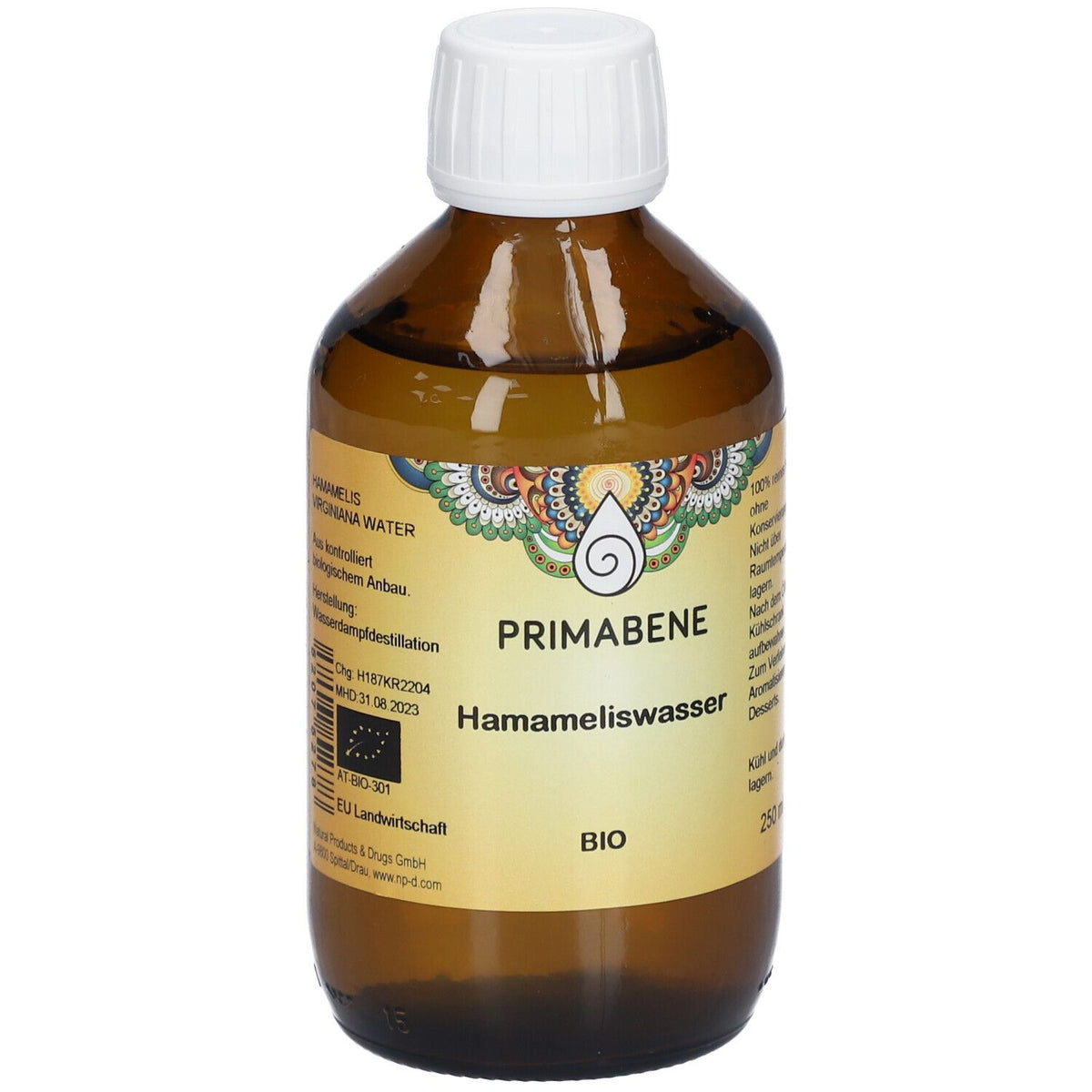 PRIMABENE Eau de hamamélis BIO (250 ml)