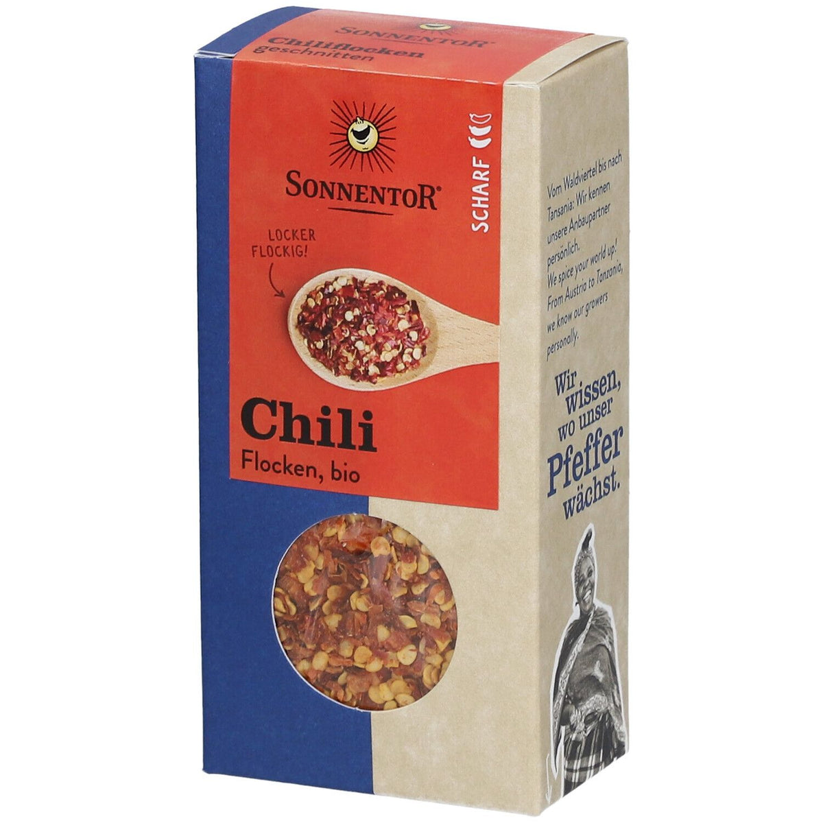 SonnentoR® Flocons de piment bio (45 g)
